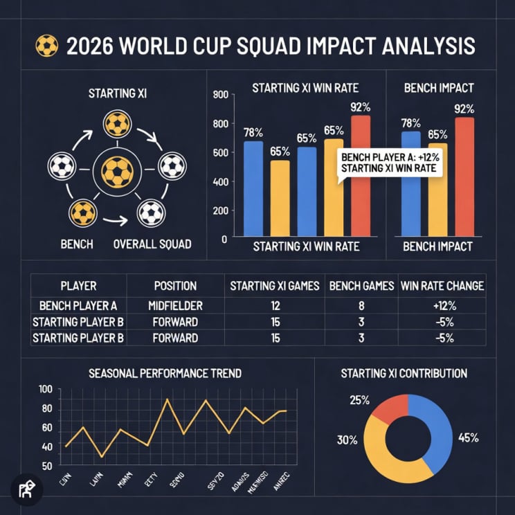 2026世界盃陣容變化影響分析